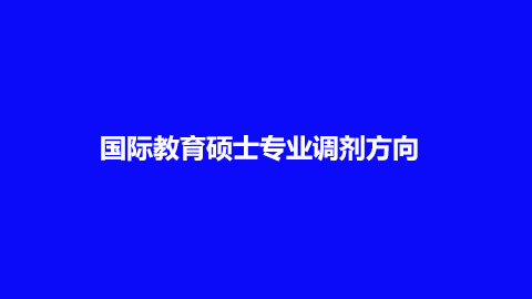 国际教育硕士专业调剂方向.png