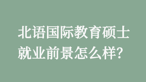 北语国际教育硕士就业前景怎么样？.png